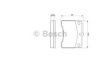 BOSCH 0 986 424 099 Brake Pad Set, disc brake